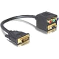 Miniatyrbild 2 av 2: LÅSAD ADAPTER DVI 29 HAN TILL VGA + 3X …