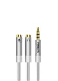 Miniatyrbillede 1 af 5: Philips Headset Splitter Lydkabel - 2-i-1 Laptop/PC Mikrofon og Hovedtelefonadapter - SWR2115D/93