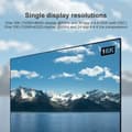 Miniatyrbild 7 av 8: VESA Certified 2m nylonflätad Displayport 2.1 kabel DP80 UHBR20 80Gbps 16/10/8K60H 4K165/144Hz DSC1.2a HDR HDCP2.2 FreeSync G-Sync