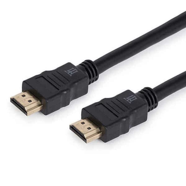 Kabel HDMI Maillon Technologique 4K Ultra HD Hankontakt/Hankontakt Svart - 3 m