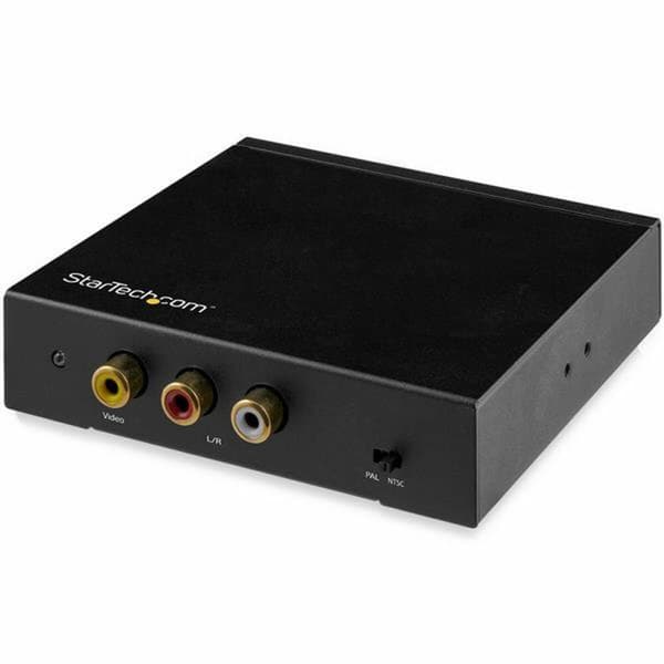 Audiokonverter Startech HD2VID2 Svart