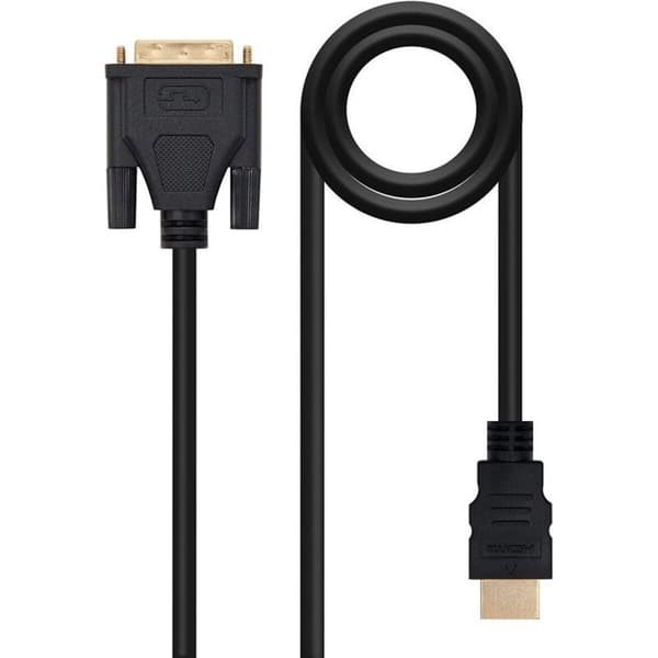 Kabel HDMI till DVI NANOCABLE 10.15.0503 3 m Svart