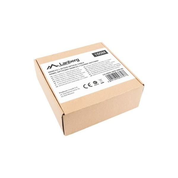 Kabel HDMI Lanberg CA-HDMI-30FB-1000-BK Svart 100 m