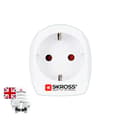 Miniatyrbild 1 av 6: Eladapter Skross 1500230-E Europeisk Storbritannien