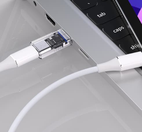 USB3.0-Typec-sovitin Pikalataus tiedonsiirtomuunninpää USB3.0-Typec-kuulokkeille