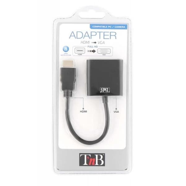 T'nB - HDMI till VGA Adapter - Svart - HDMIVGA