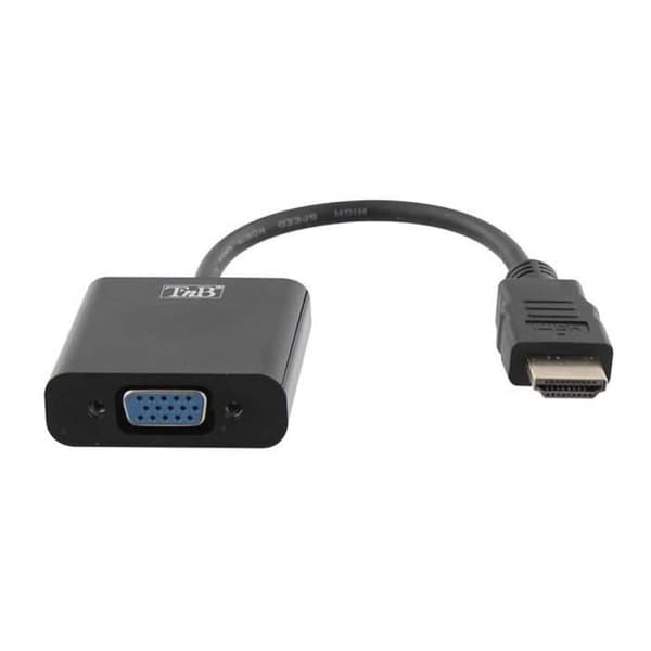 T'nB - HDMI till VGA Adapter - Svart - HDMIVGA
