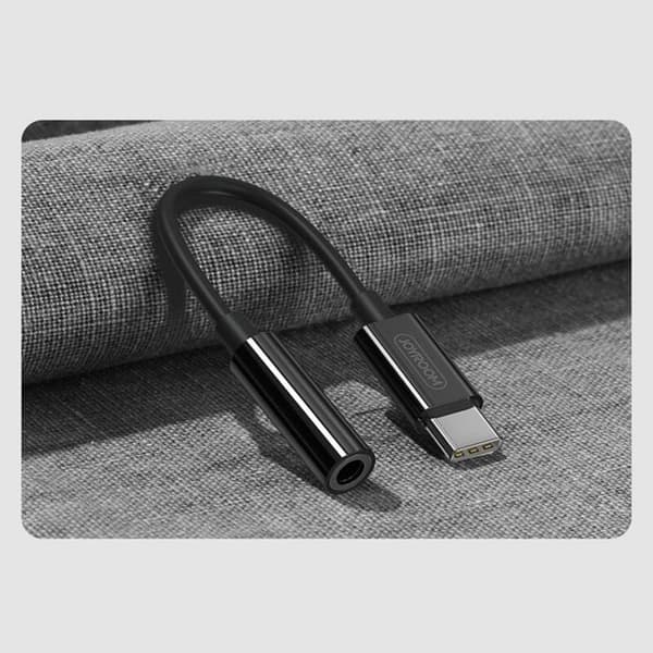 Adaptator Typ-C till Jack - JoyRoom (SH-C1) - Vit