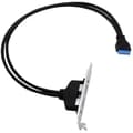 Miniatyrbild 2 av 2: USB 3.0-adapter - Conceptronic - EMRICK11B - Dubbel USB A hona - 5 Gbit/s - Svart
