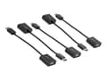 Miniatyrbild 3 av 3: DisplayPort till VGA-adapter - StarTech - 5-pack - 1920x1200 - 0.1 m - Svart