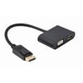 Miniatyrbild 3 av 4: GEMBIRD DISPLAY HAN TILL HDMI KVINNLIG PORT + VGA KVINNA ADAPTERKABEL