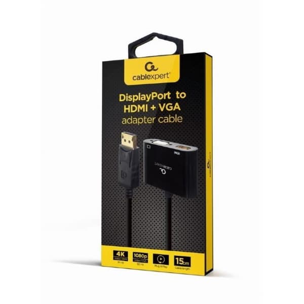 GEMBIRD DISPLAY HAN TILL HDMI KVINNLIG PORT + VGA KVINNA ADAPTERKABEL