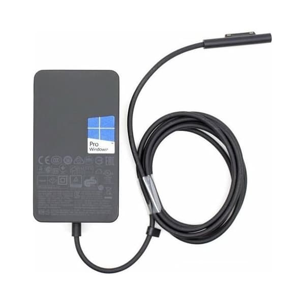Microsoft Surface 65W Strömadapter Svart
