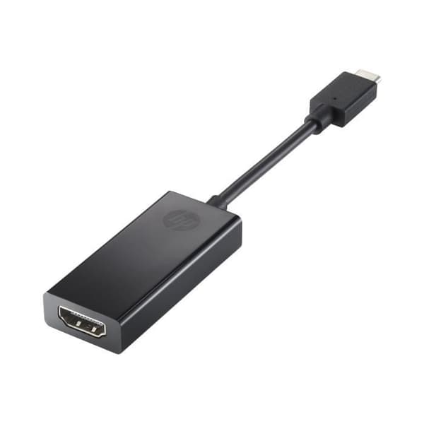 HP Black USB-C HDMI extern videoadapter för Chromebook 13 G1; Elite Slice, Slice för mötesrum; EliteBook Folio G1;...