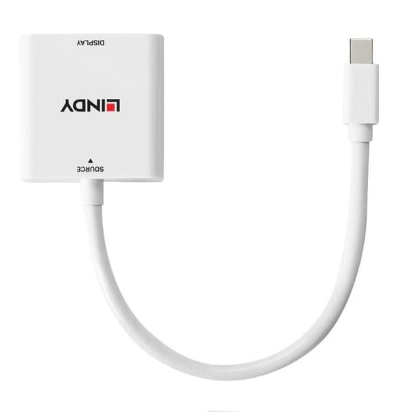 Mini DisplayPort till HDMI Converter Vit