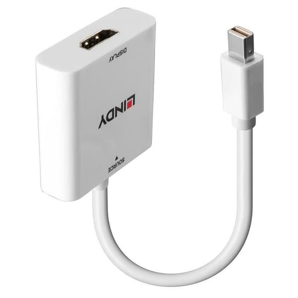 Mini DisplayPort till HDMI Converter Vit
