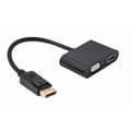 Miniatyrbild 2 av 4: GEMBIRD DISPLAY HAN TILL HDMI KVINNLIG PORT + VGA KVINNA ADAPTERKABEL