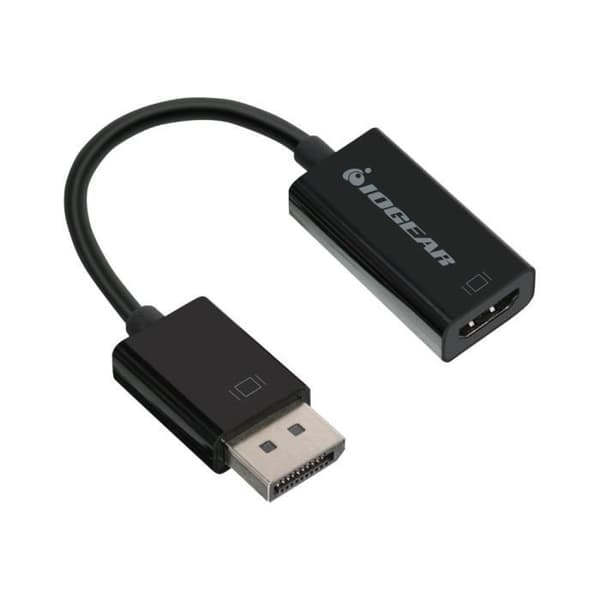 IOGEAR GDPHD4KA DisplayPort-videoadapter - HDMI DisplayPort (M) till HDMI (F) stöder 4K