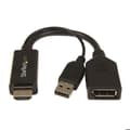 Miniatyrbild 2 av 2: STARTECH.COM 4K HDMI till DisplayPort-adapter - USB-driven