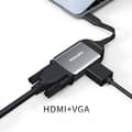 Miniatyrbild 3 av 5: Philips Type-C till HDMI/VGA-expansionsdocka Apple Thunderbolt 3/4 till TV-skärm-expansionsdocka
