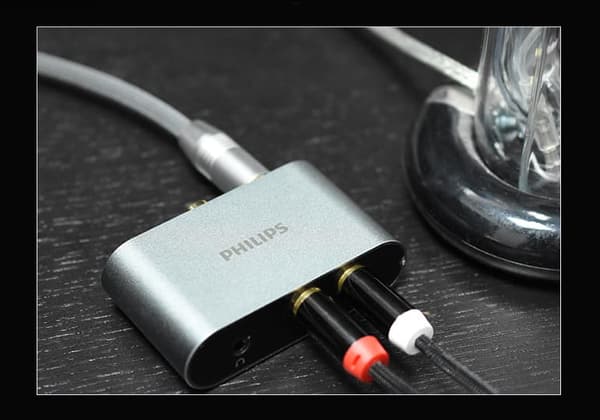 philips koaksial optisk fiber lydkonverter dobbelt lotus linje enkeltpunkt dobbelt skærm tv til lydforstærker spdif-udgang til 3,5 mm lotus