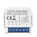 Miniatyrbillede 1 af 4: INF Smart WiFi Switch Module WSM16-4 Channel White