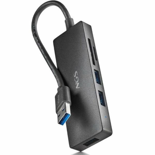 USB-HUB NGS IHUBREADER USB x 3
