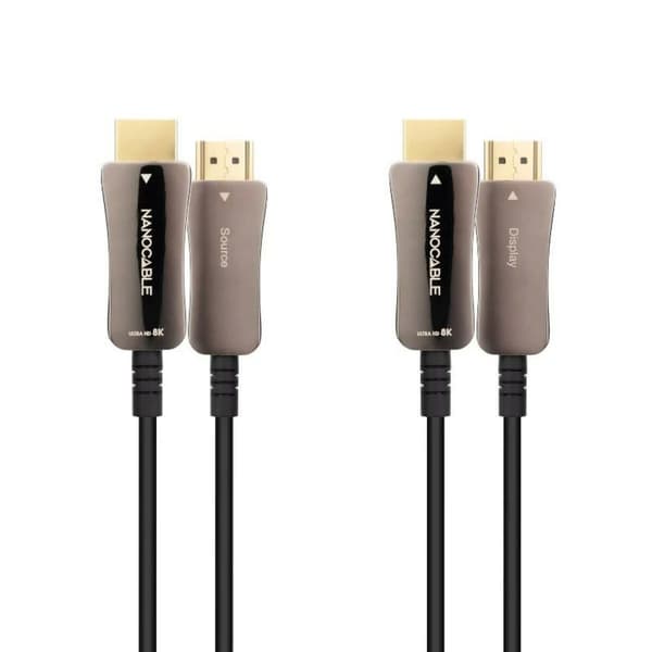 HDMI-kabel NANOCABLE 10.15.2115 15 m Sort 8K Ultra HD 48 Gbit/s