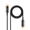 Miniatyrbillede 1 af 2: HDMI-kabel NANOCABLE 10.15.2115 15 m Sort 8K Ultra HD 48 Gbit/s