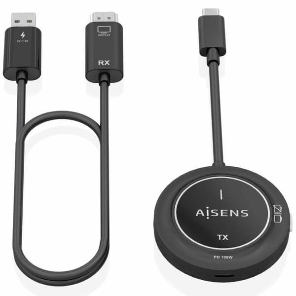 Kabel HDMI Aisens ASWL-H2KC30M004-BK Svart