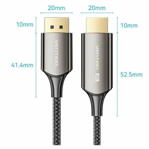 DisplayPort - HDMI-kaapeli Vention HFPBAC