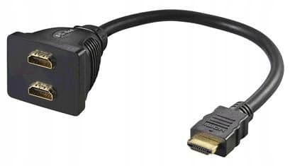 MicroConnect-adapter, HDMI - 2X HDMI-splitter