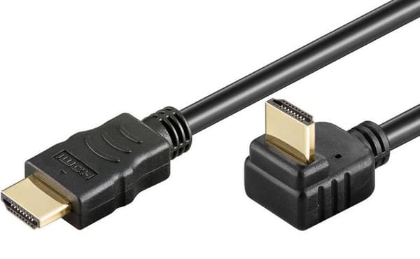 MicroConnect HDMI 1.4 kabel 270° 2m