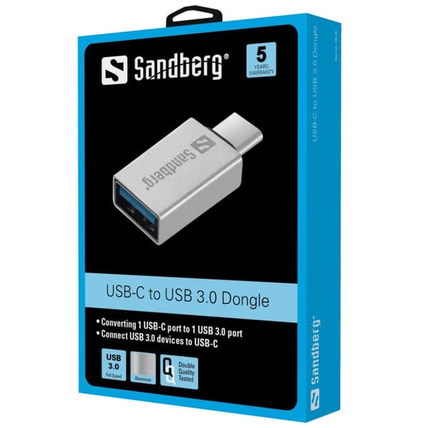 Sandberg USB-C USB 3.0 Dongle Adapter
