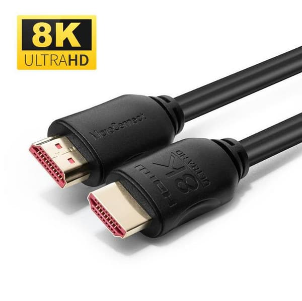 MicroConnect HDMI 2.1 8K 120Hz 48Gb/s Svart 1,5m