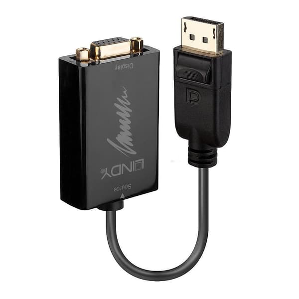 Lindy DisplayPort til VGA aktiv konverter, 41006
