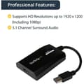 Miniatyrbild 4 av 5: StarTech.com USB 3.0 till HDMI-videoadapter för Mac/PC - DisplayLink-certifierat externt grafikkort - 1080p (USB32HDPRO)