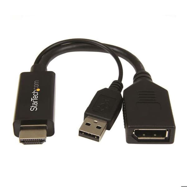 STARTECH.COM 4K HDMI till DisplayPort-adapter - USB-driven