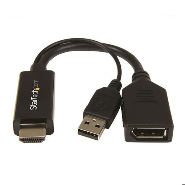 STARTECH.COM 4K HDMI till DisplayPort-adapter - USB-driven