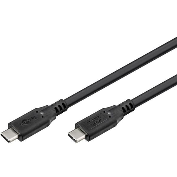 USB-C till USB-C 4.0 - 240 W / 50 cm