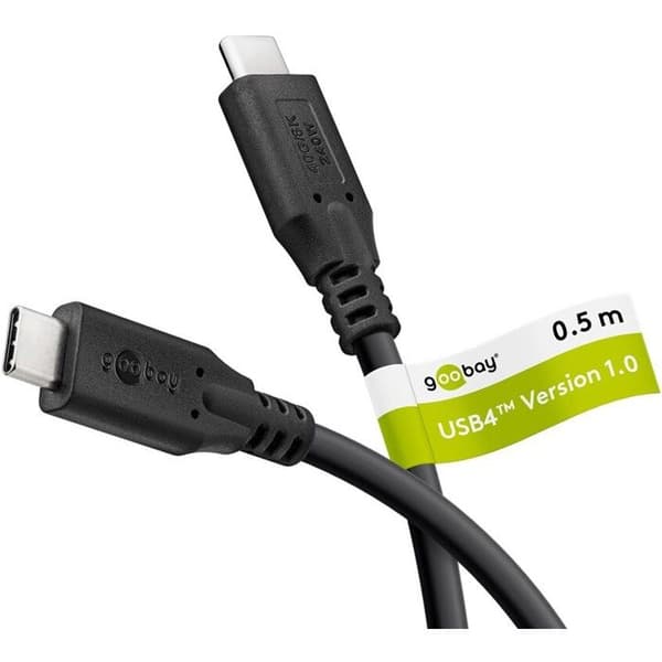 USB-C till USB-C 4.0 - 240 W / 50 cm