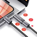 Miniatyrbild 3 av 5: USB-C Hane till Lightning Hona 3A Swissten Swissten Grå