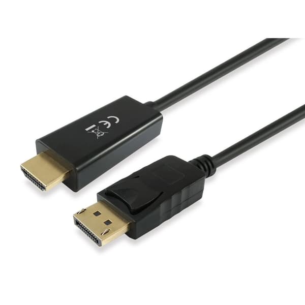DisplayPort - HDMI Adapteri Equip 119392 Musta 5 m