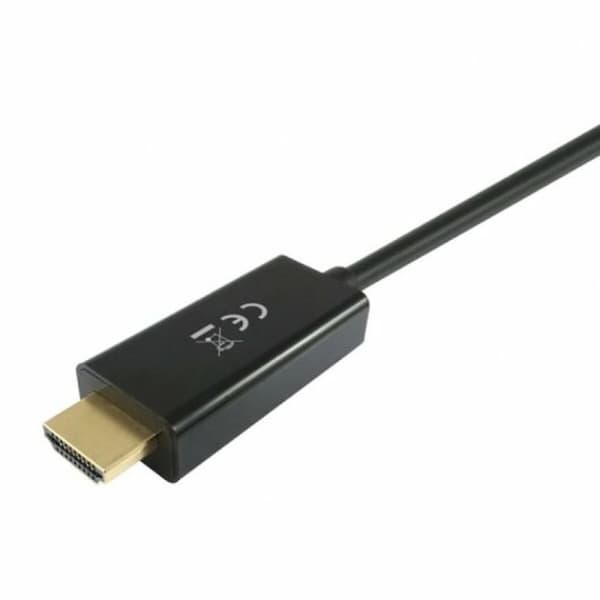 DisplayPort - HDMI Adapteri Equip 119392 Musta 5 m