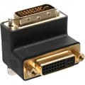 Miniatyrbild 2 av 2: InLine® DVI-I-adapter, 90° vinklad, digital+analog 24+5 hane/hona