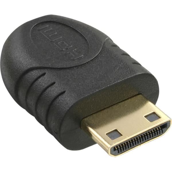 InLine® HDMI-adapter, Mini HDMI C hane till Micro HDMI D hona, guldkontakter