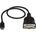 Miniatyrbild 2 av 2: USB-C till RS232-adapterkabel - STARTECH - Typ C Hane - DB-9 Hane - Kompatibel med Windows/macOS/Linux