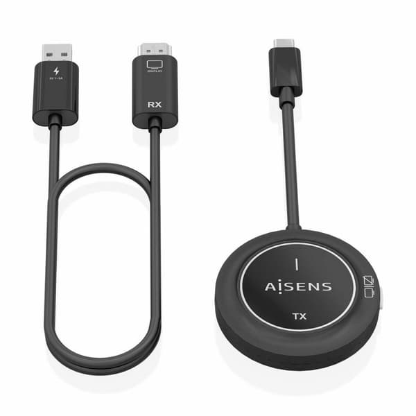 HDMI-kaapeli Aisens ASWL-H2KC30M003-BK Musta