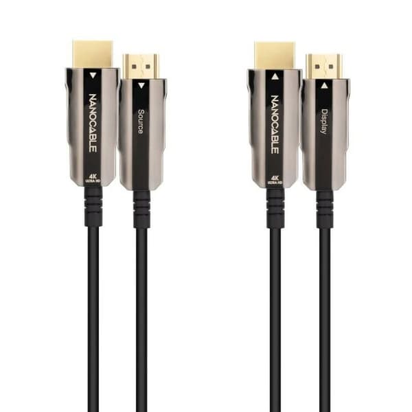 Kabel HDMI NANOCABLE 10.15.2030 30 m Svart 4K Ultra HD 18 Gbps