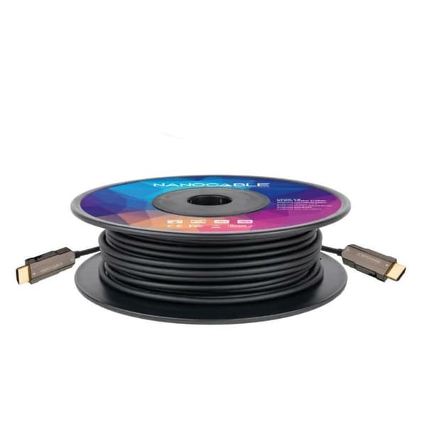 Kabel HDMI NANOCABLE 10.15.2030 30 m Svart 4K Ultra HD 18 Gbps